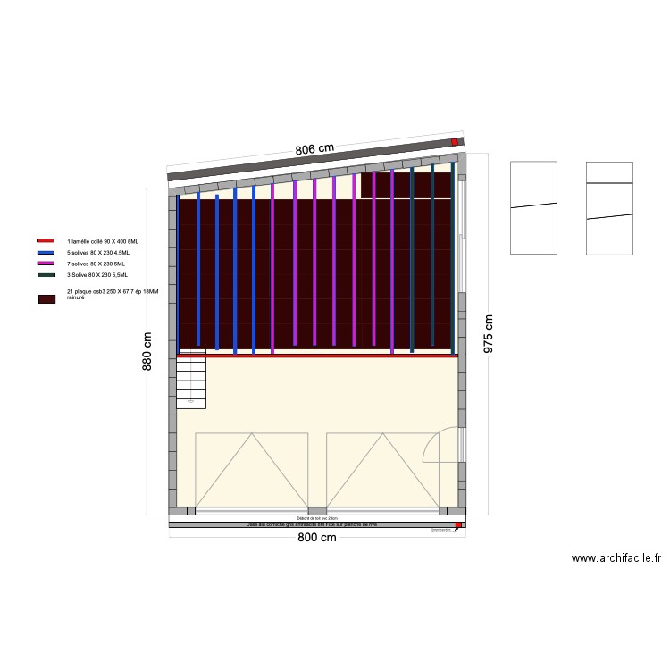 GARAGE SEUL. Plan de 0 pièce et 0 m2