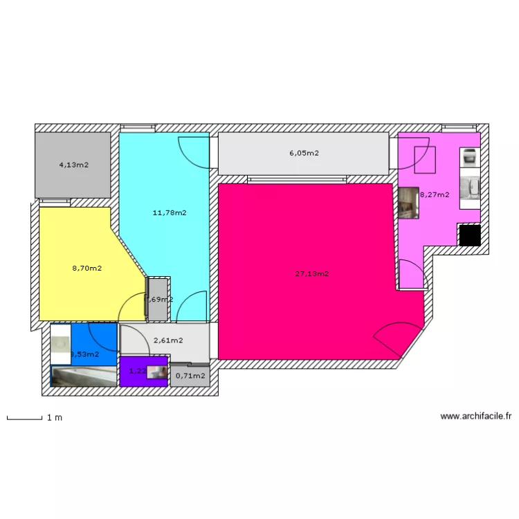 Apt OLIVIER MONTIGNY. Plan de Apt OLIVIER MONTIGNY. Plan de