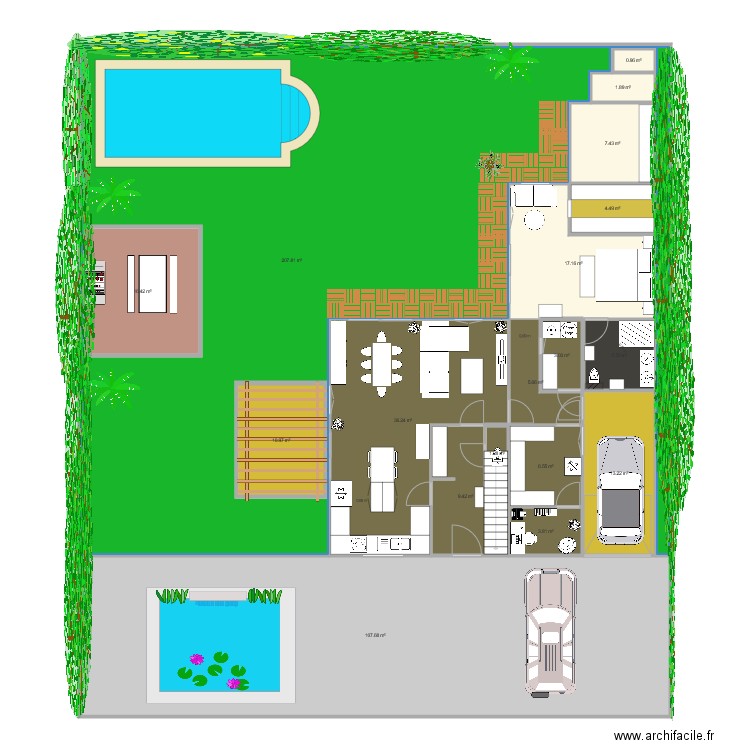 maison marcinelle après parcelle. Plan de 0 pièce et 0 m2