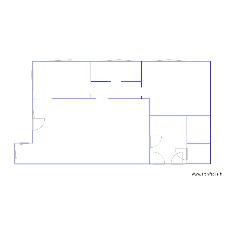 top house. Plan de 0 pièce et 0 m2