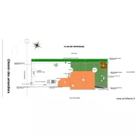 Plan de rep&eacute;rage