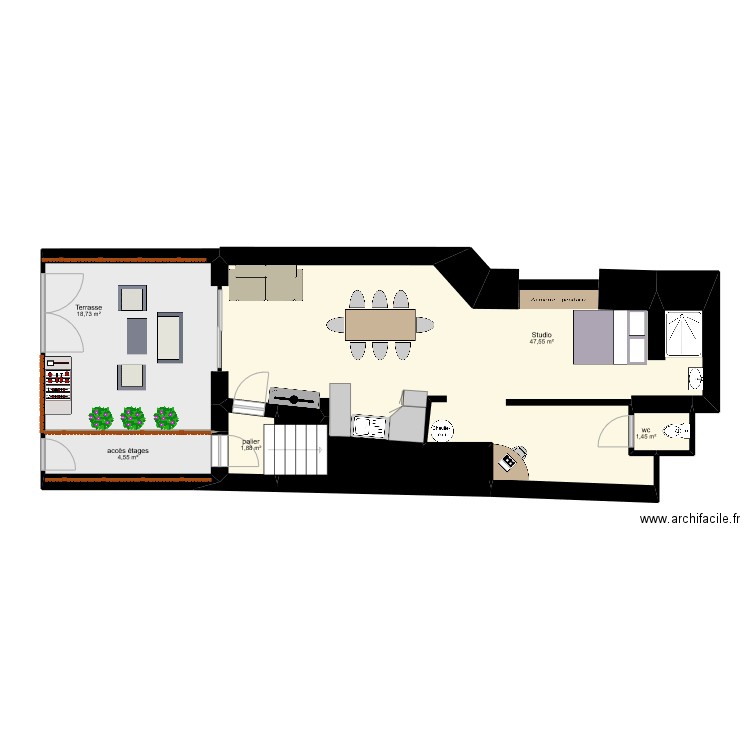 GARCIA. Plan de 0 pièce et 0 m2