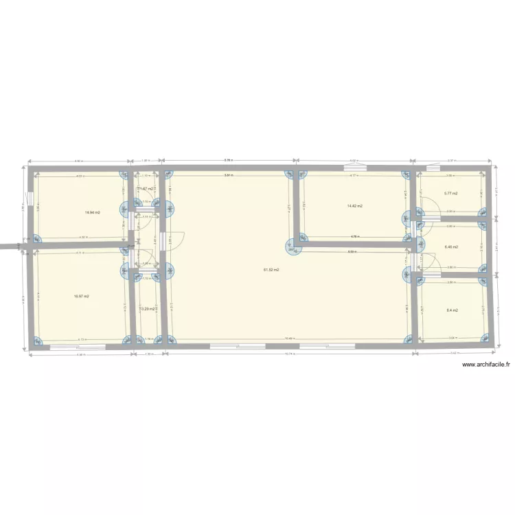 &eacute;bauche 2. Plan de 