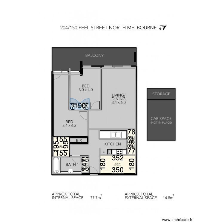 Marc Location. Plan de 0 pièce et 0 m2