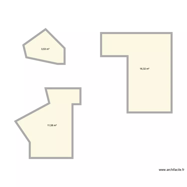 AUBERGE DE L'ETABLE. Plan de 