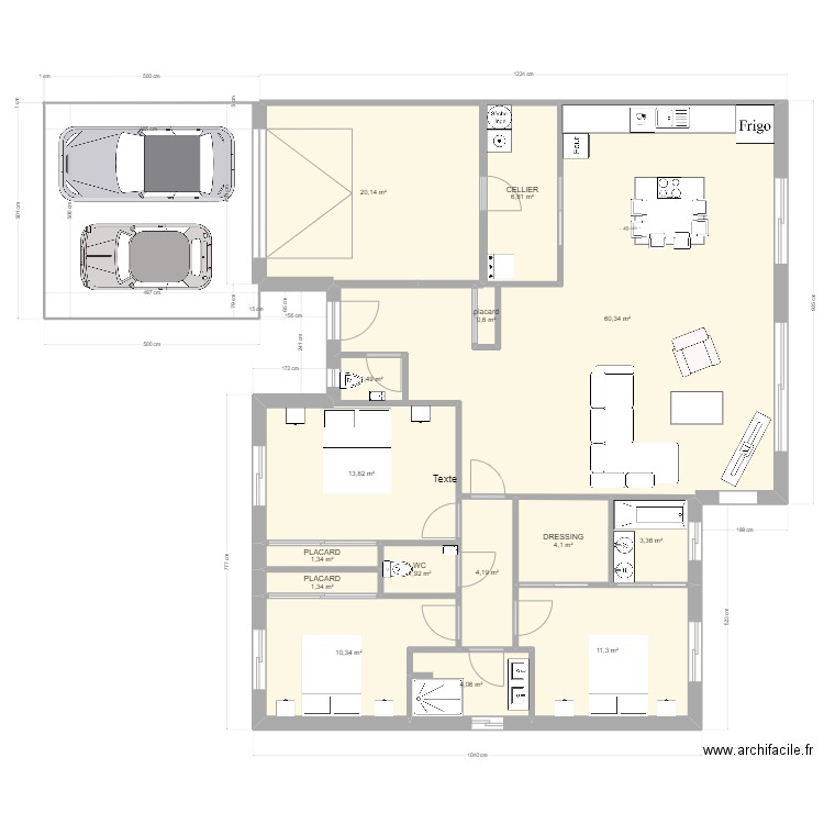 orleans 3. Plan de 0 pièce et 0 m2