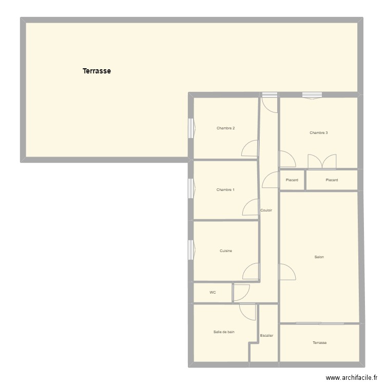 Maison de Fetily. Plan de 0 pièce et 0 m2