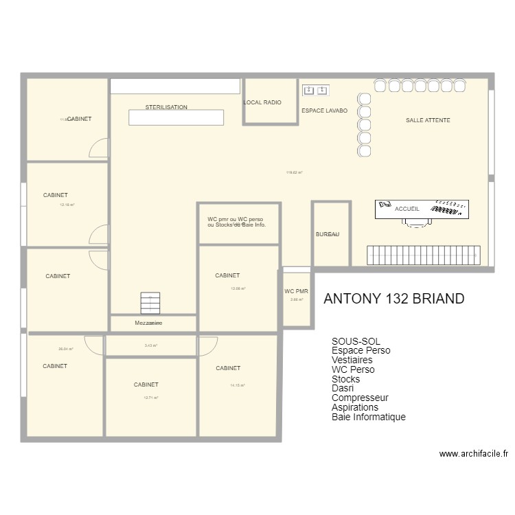 ANTONY V2. Plan de 0 pièce et 0 m2