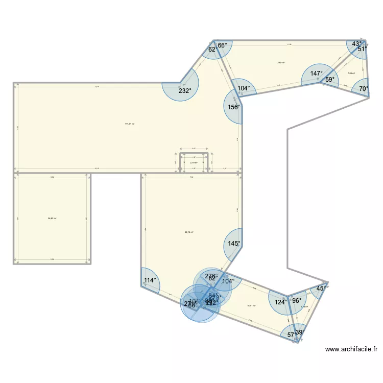 villa paul mt dore. Plan de 