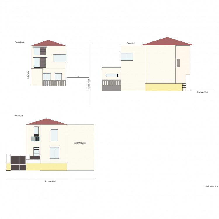 Facade FINAL 3. Plan de 0 pièce et 0 m2