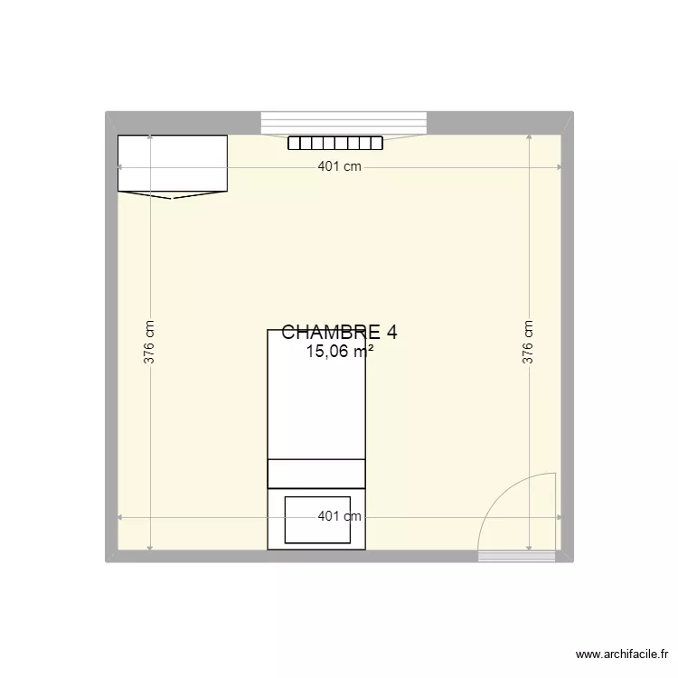 CHAMBRE 4 noel. Plan de CHAMBRE 4 noel. Plan de
