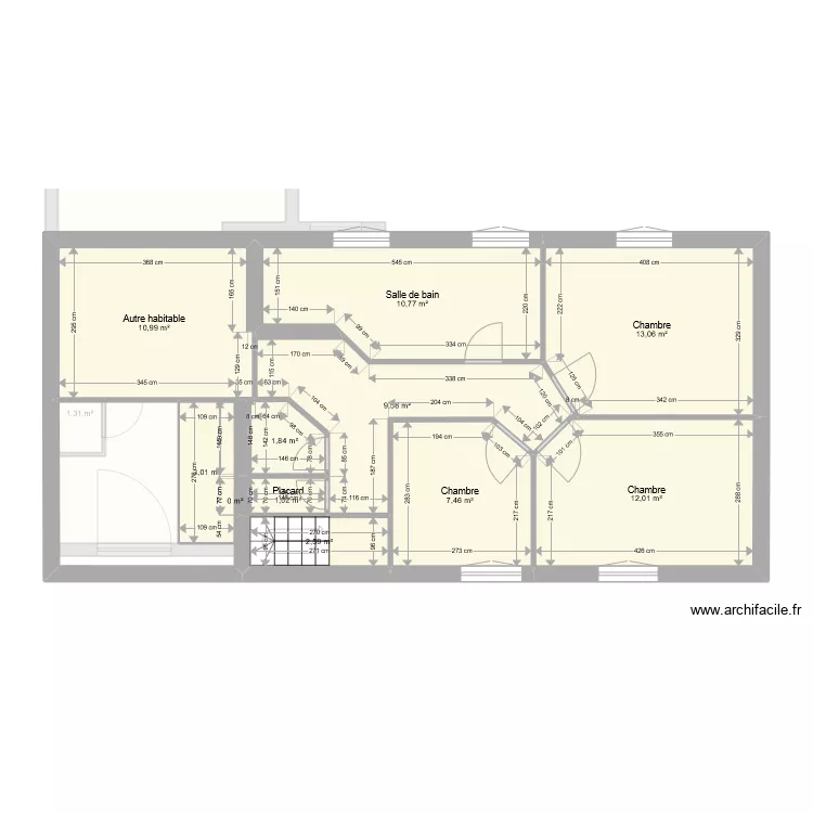 Grandparigny. Plan de 