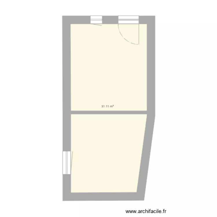 Maison 1er. Plan de Maison 1er. Plan de