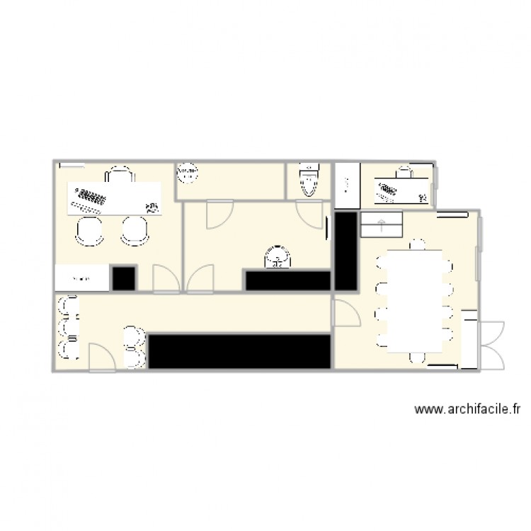 vincennes proposition 1. Plan de 0 pièce et 0 m2