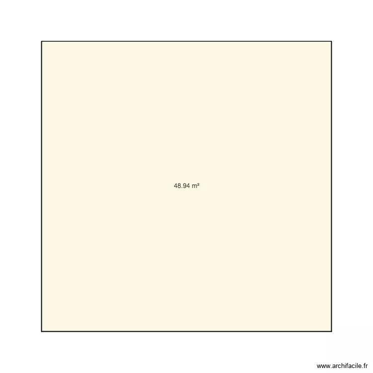 plan terrasse Moulay. Plan de 