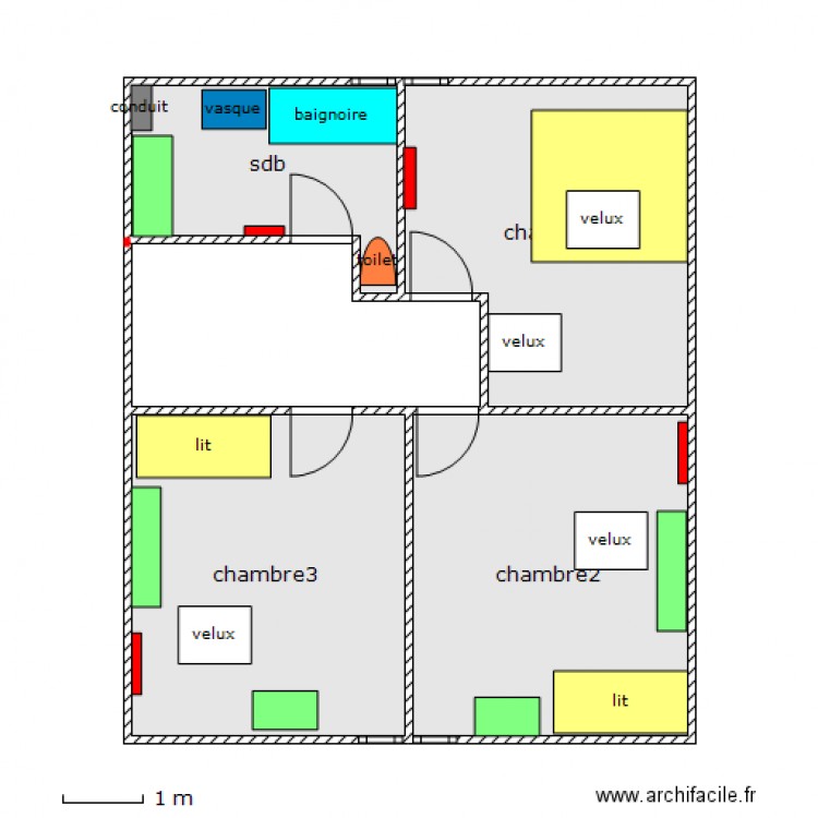 etage2. Plan de 0 pièce et 0 m2