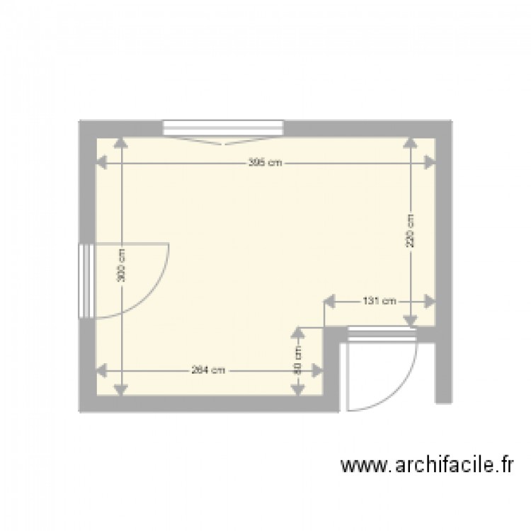 cuisine NdM vide. Plan de 0 pièce et 0 m2