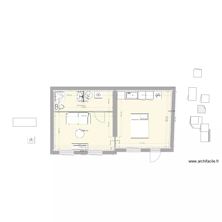 Appartement 6 test. Plan de Appartement 6 test. Plan de