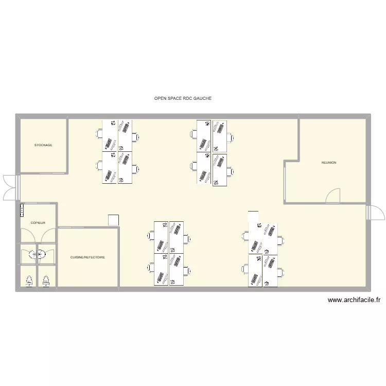 OPEN SPACE. Plan de OPEN SPACE. Plan de