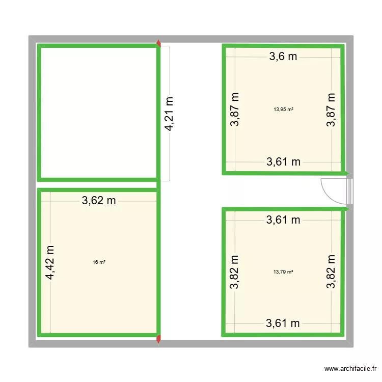 jojo. Plan de 3 Pièces et 44 m² jojo. Plan de 3 Pièces et 44 m²