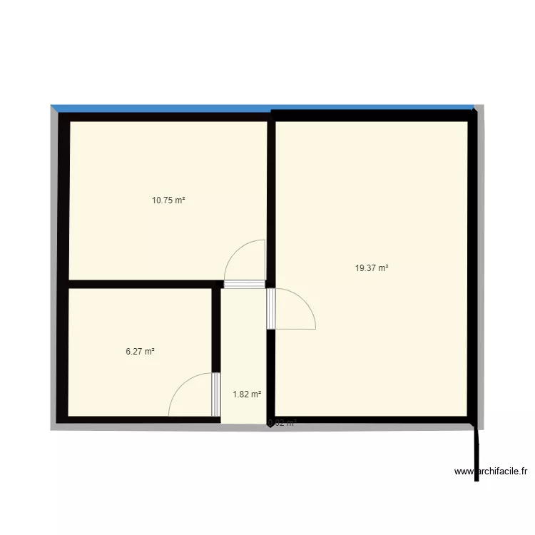 RUCHE GARAGE . Plan de 