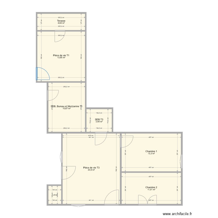 Perrignier. Plan de 0 pièce et 0 m2