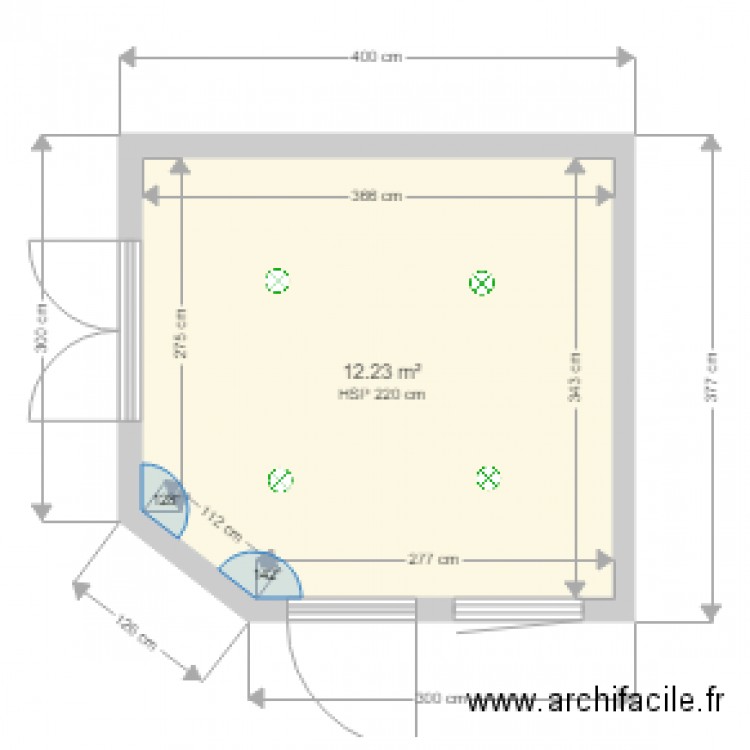 garage picaron 1 rdc. Plan de 0 pièce et 0 m2