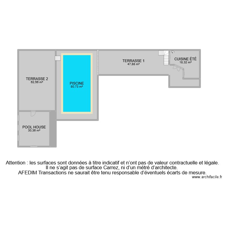 BI 7987 ANNEXES 1 BIS . Plan de 7 pièces et 255 m2