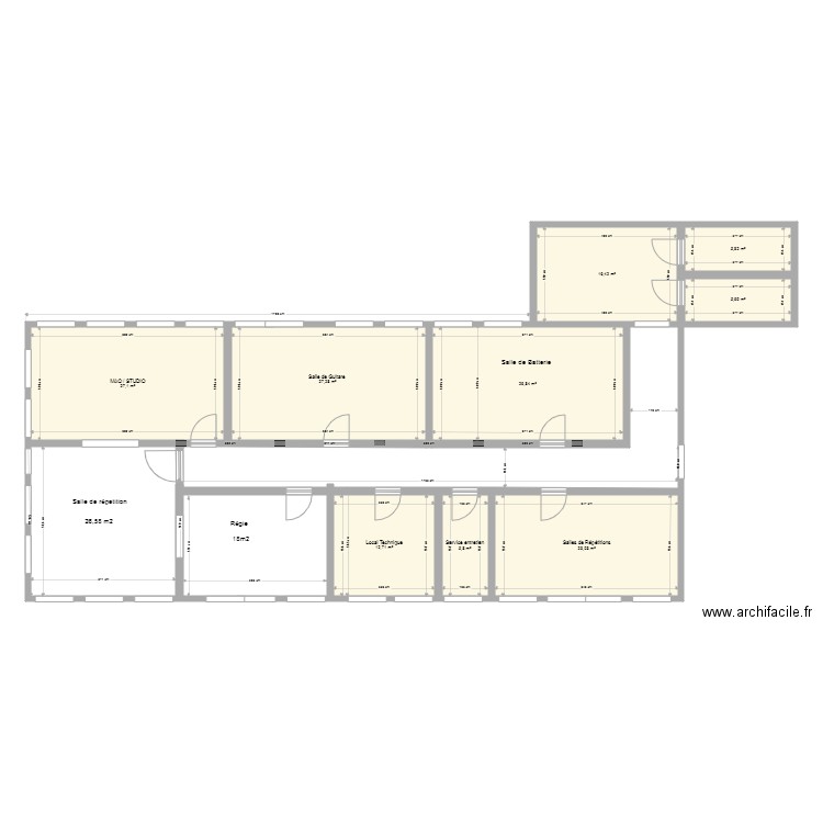 2ème étage V4 JO. Plan de 0 pièce et 0 m2