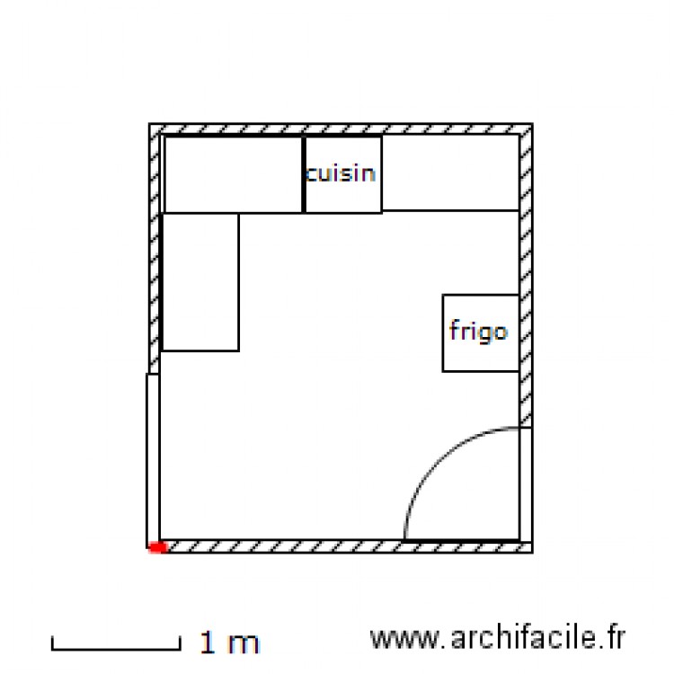 CUISINE. Plan de 0 pièce et 0 m2