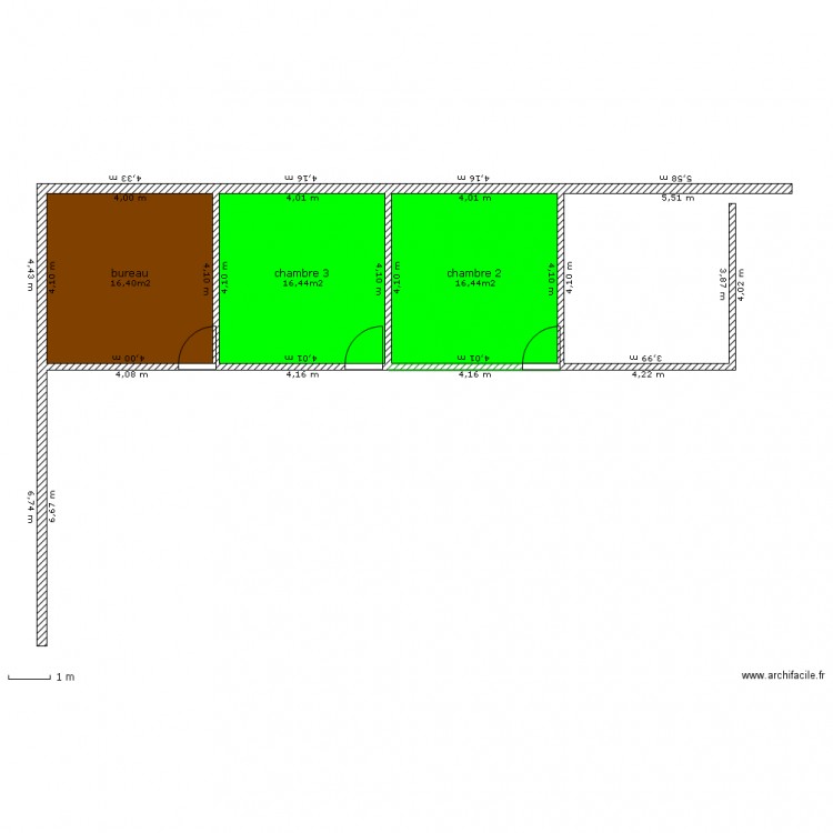 plan étage n°2. Plan de 0 pièce et 0 m2