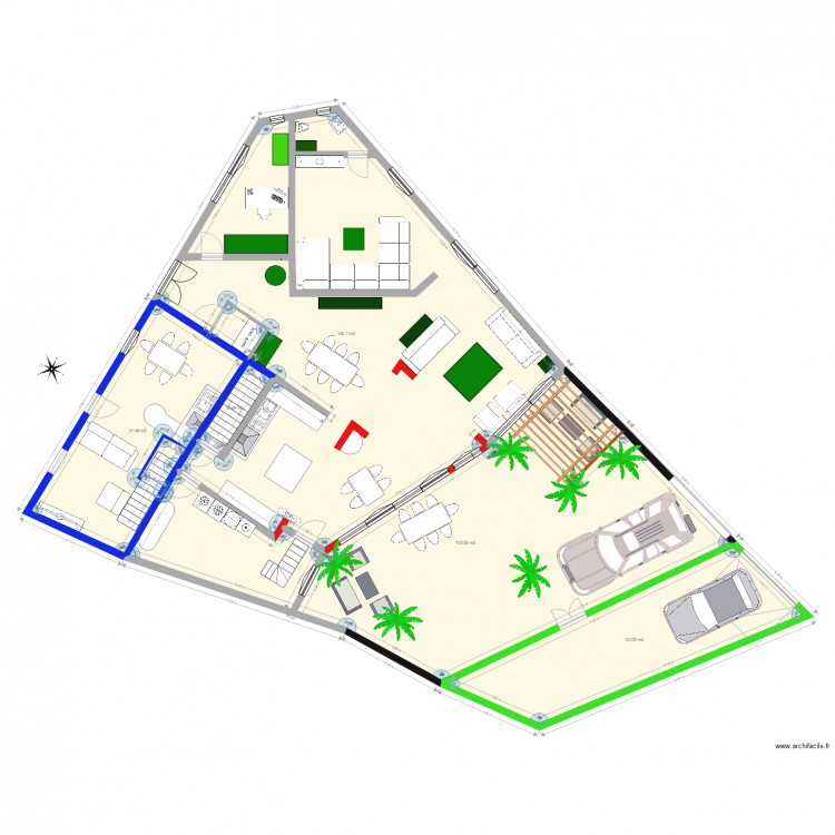 Plan. Plan de 0 pièce et 0 m2