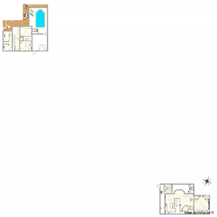 MI MER SOUPLEX. Plan de 