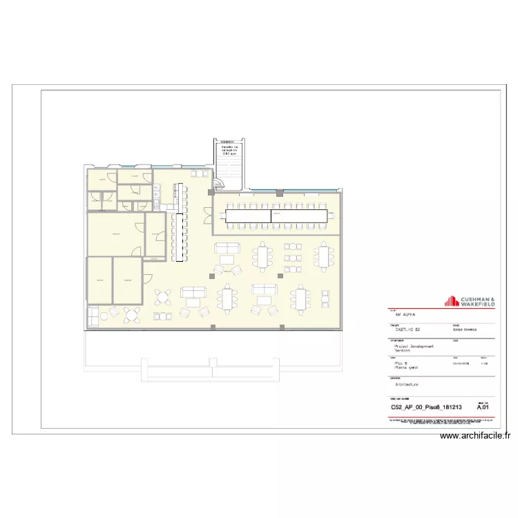 castilho 8eme v2. Plan de 