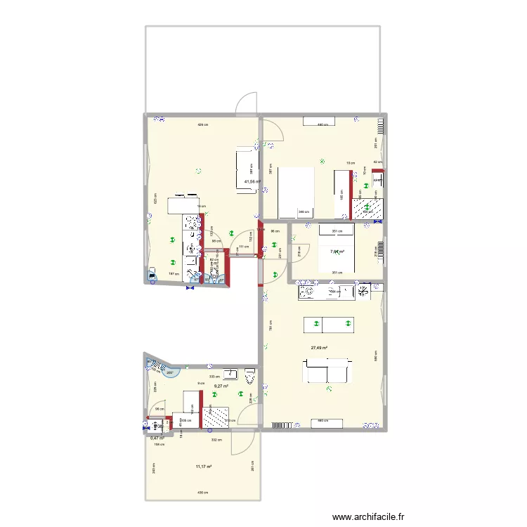 MELUN_ETAGE_12. Plan de 