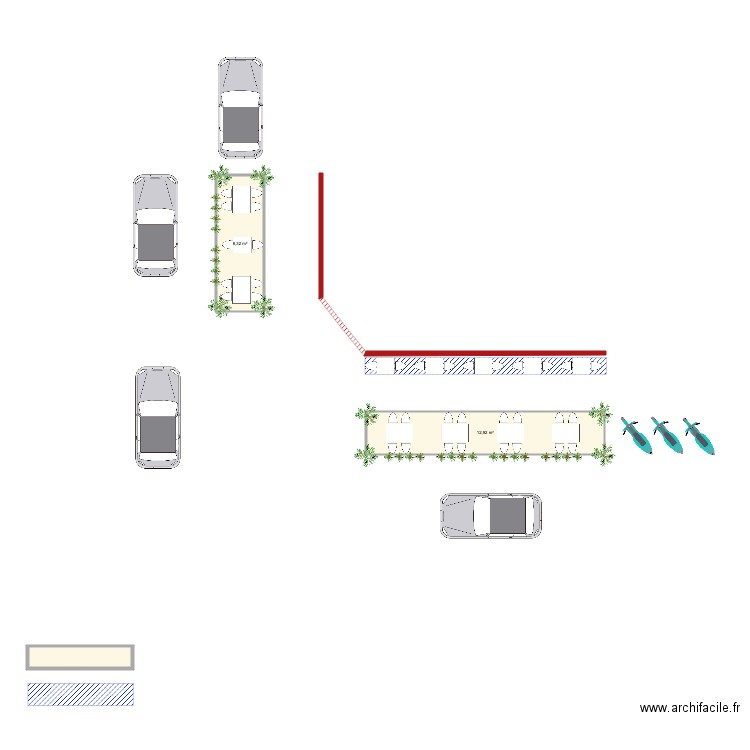 Terrasses RAMDAM. Plan de 0 pièce et 0 m2