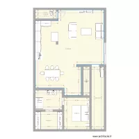 Plan Maison existant possibilit&eacute; 1