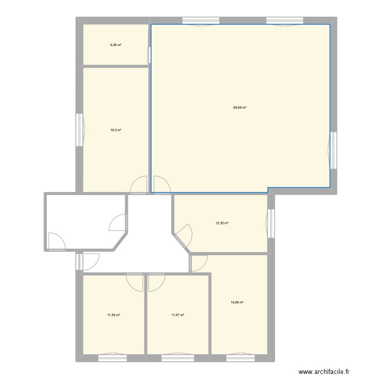 Plan CR. Plan de 0 pièce et 0 m2