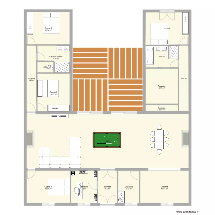 CASA PORTUGAL. Plan de CASA PORTUGAL. Plan de