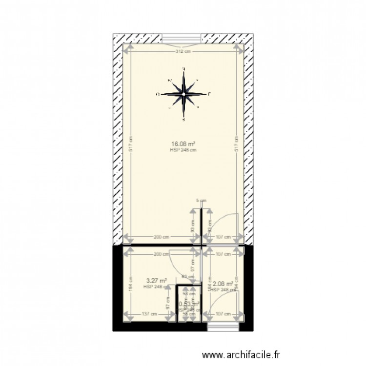 DIVIER. Plan de 0 pièce et 0 m2