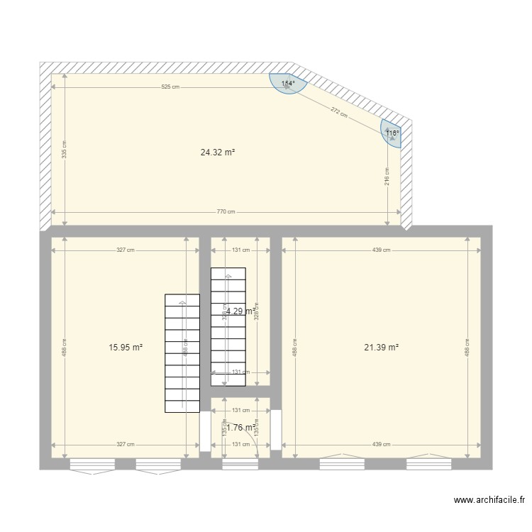 24moulin existant DP fev 2021. Plan de 0 pièce et 0 m2