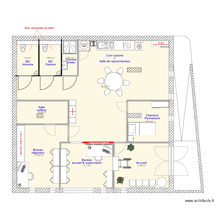 Régie des parkings. Plan de 0 pièce et 0 m2