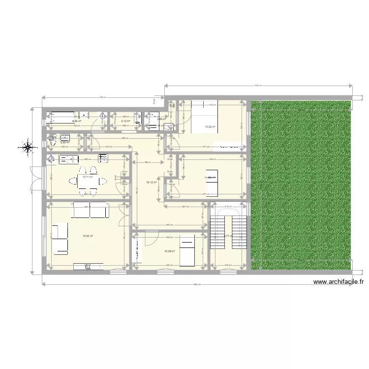 agencement 1 ESSAI. Plan de 