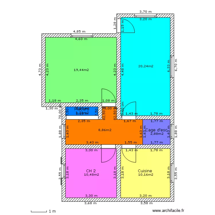 Chatt El Hillal_1er Etage. Plan de Chatt El Hillal_1er Etage. Plan de