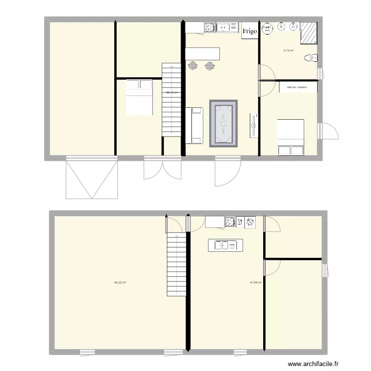 luzech rdc. Plan de 
