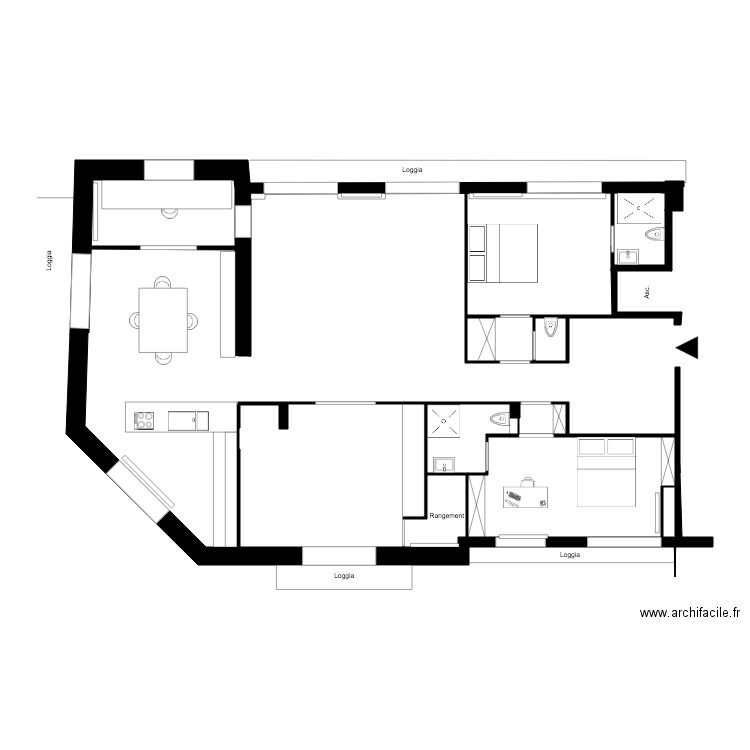 plan 21 05 2019 version 4 VD. Plan de 0 pièce et 0 m2