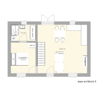 plan de maison 45 m2