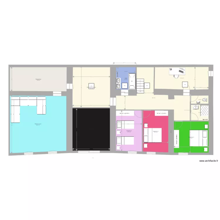 Versaugues sept Etage 2 . Plan de 