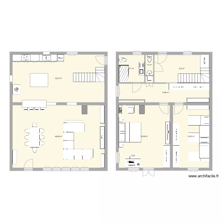 Ergisch Rez test. Plan de 