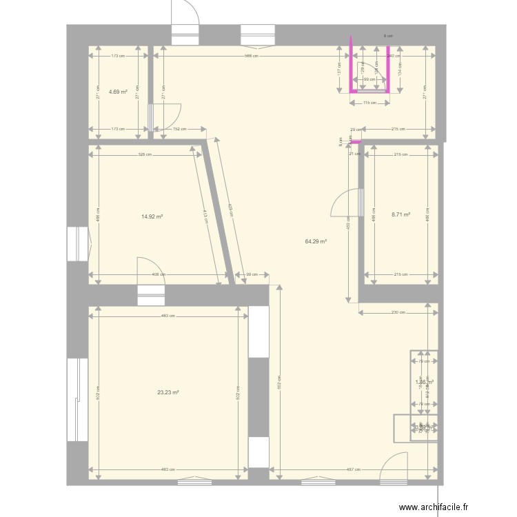 GENET. Plan de 0 pièce et 0 m2